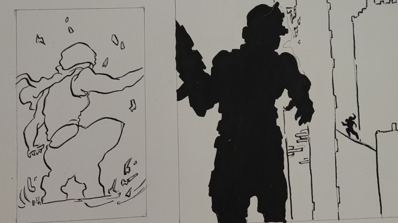 Initiation à l'aquarelle et la bande-dessinée 