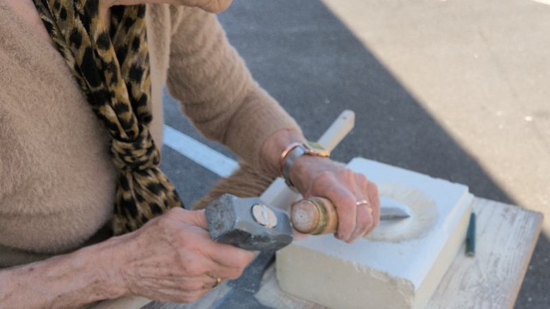 Sculpture pierre/bois/modelage/dessin 