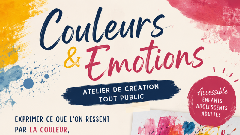 Art-thérapie : Couleurs & Émotions